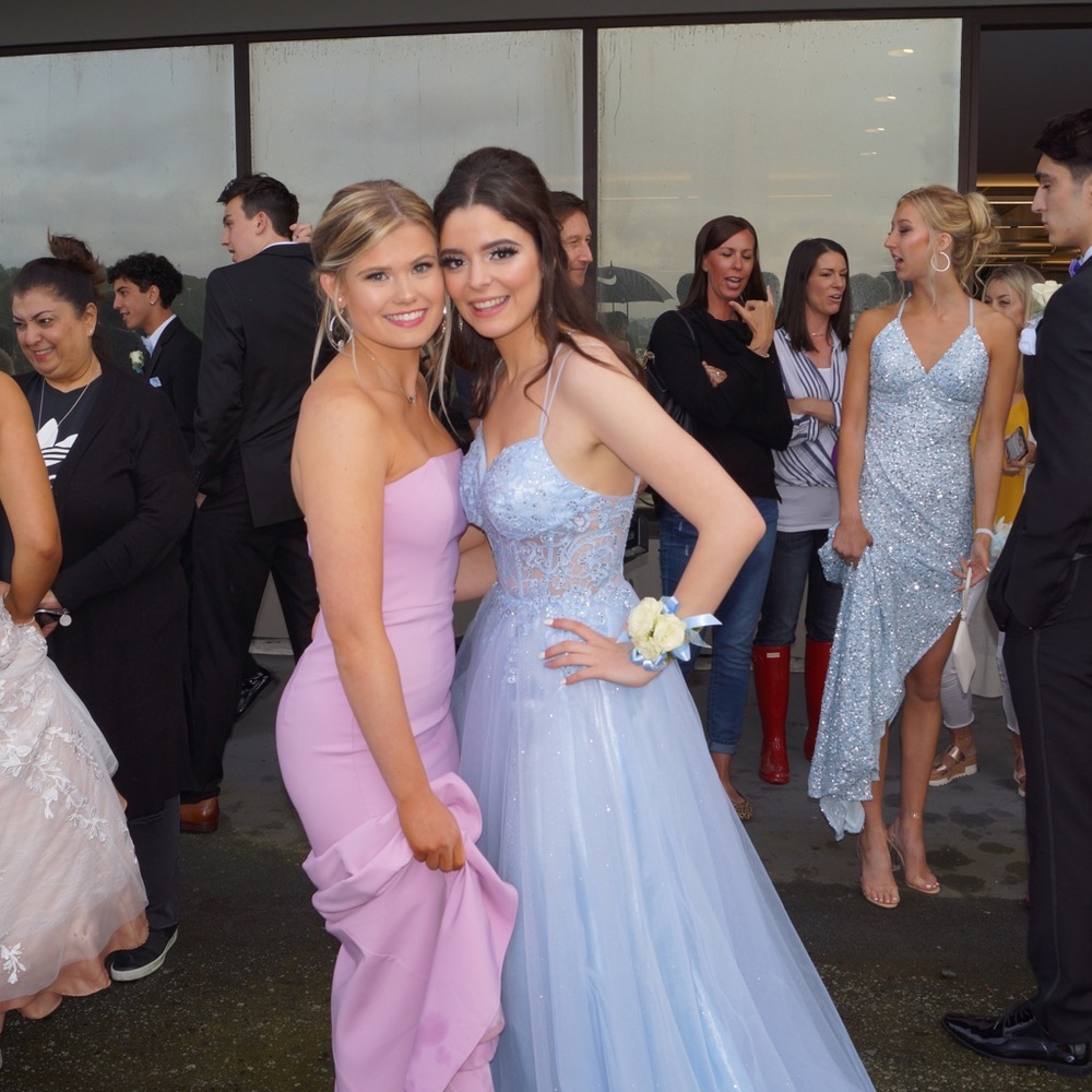 Baby blue prom dress!!!!